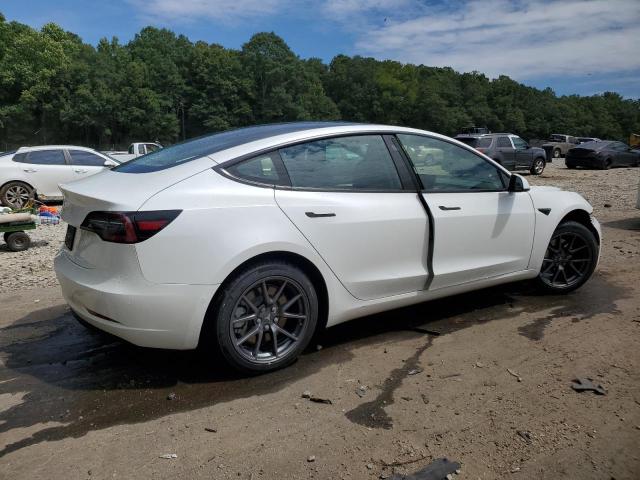 5YJ3E1EA9MF027341 - 2021 TESLA MODEL 3 WHITE photo 3