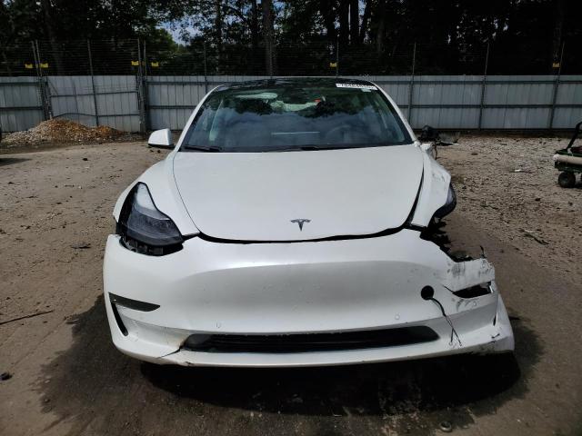 5YJ3E1EA9MF027341 - 2021 TESLA MODEL 3 WHITE photo 5
