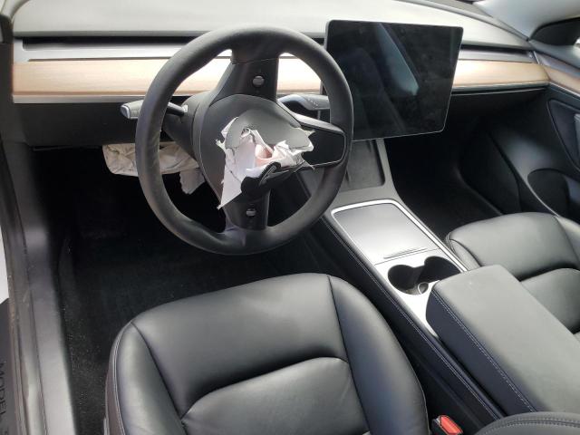5YJ3E1EA9MF027341 - 2021 TESLA MODEL 3 WHITE photo 8