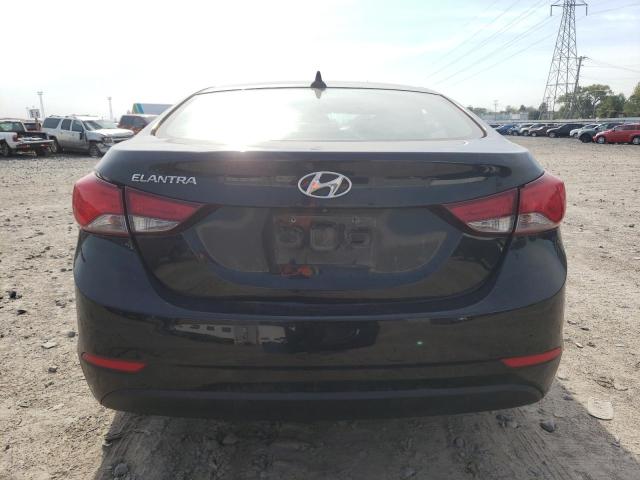 5NPDH4AEXEH531163 - 2014 HYUNDAI ELANTRA SE BLACK photo 6