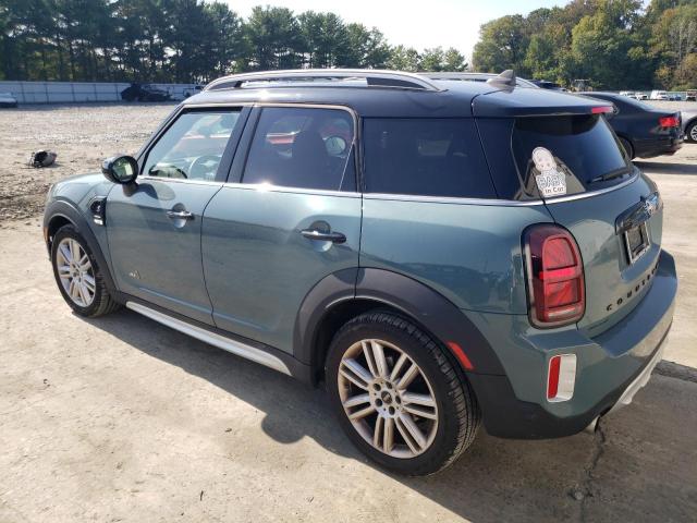 WMZ83BR03M3N20416 - 2021 MINI COOPER S COUNTRYMAN ALL4 BLUE photo 2