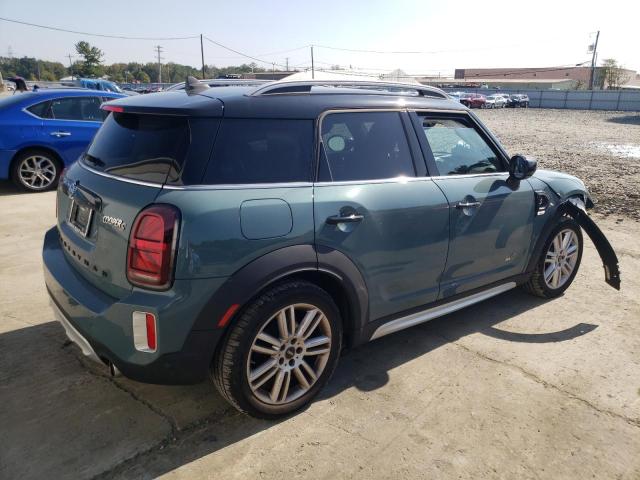 WMZ83BR03M3N20416 - 2021 MINI COOPER S COUNTRYMAN ALL4 BLUE photo 3