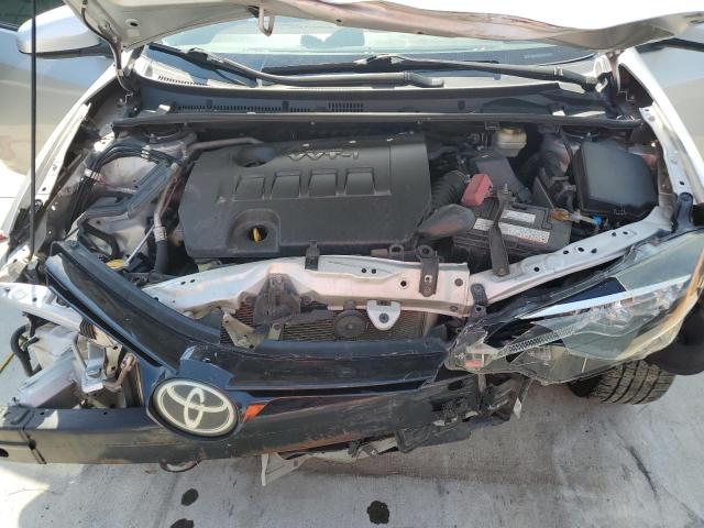 2T1BURHE9HC783032 - 2017 TOYOTA COROLLA L Argent photo 11