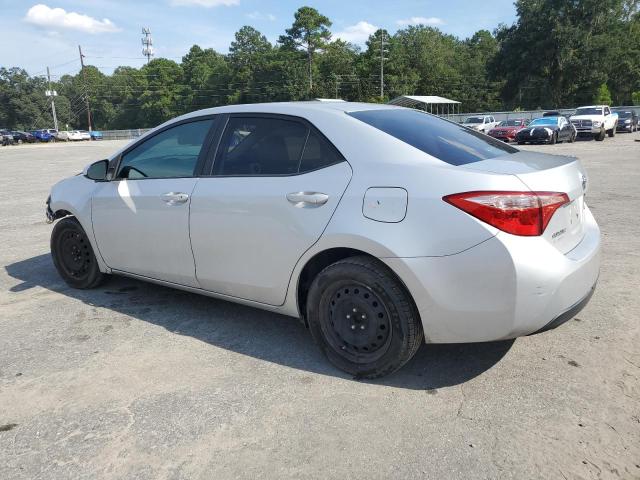 2T1BURHE9HC783032 - 2017 TOYOTA COROLLA L Argent photo 2