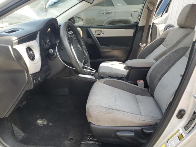 2T1BURHE9HC783032 - 2017 TOYOTA COROLLA L Argent photo 7