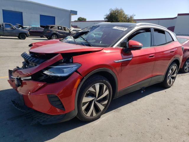 WVGUNPE25MP066204 - 2021 VOLKSWAGEN ID.4 PRO S წითელი ფოტო 1