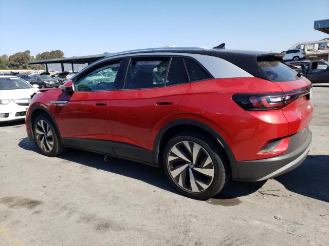 WVGUNPE25MP066204 - 2021 VOLKSWAGEN ID.4 PRO S წითელი ფოტო 2