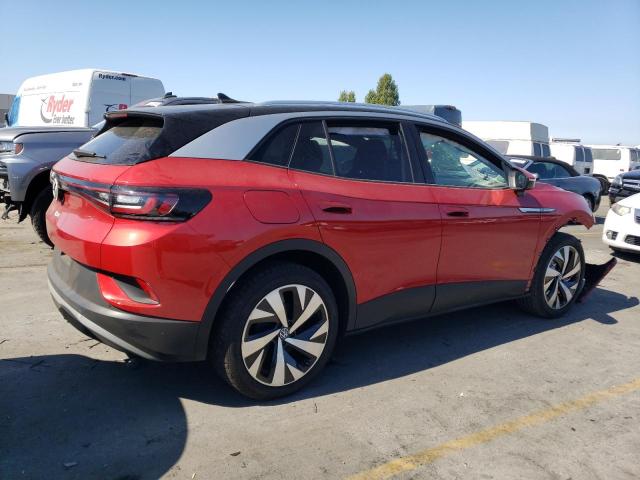 WVGUNPE25MP066204 - 2021 VOLKSWAGEN ID.4 PRO S წითელი ფოტო 3