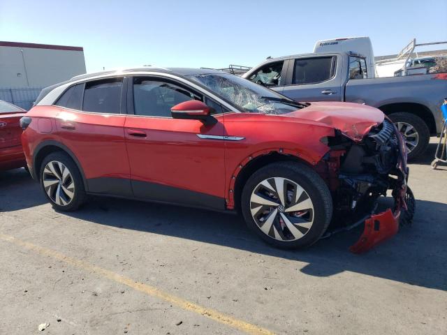 WVGUNPE25MP066204 - 2021 VOLKSWAGEN ID.4 PRO S წითელი ფოტო 4