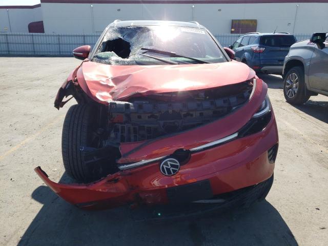 WVGUNPE25MP066204 - 2021 VOLKSWAGEN ID.4 PRO S წითელი ფოტო 5