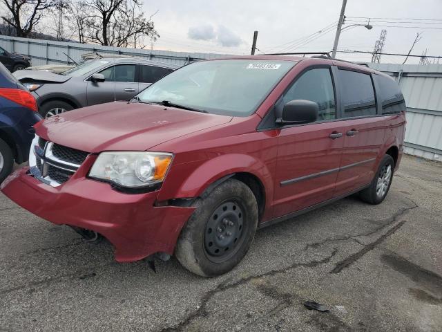 2C4RDGBG3FR502420 - 2015 DODGE GRAND CARA SE MAROON photo 1