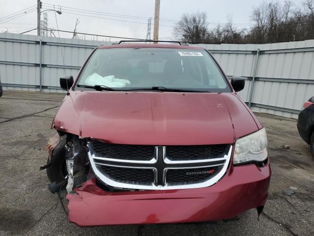 2C4RDGBG3FR502420 - 2015 DODGE GRAND CARA SE MAROON photo 5