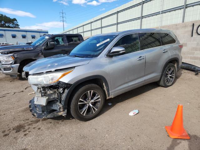 2016 TOYOTA HIGHLANDER XLE, 