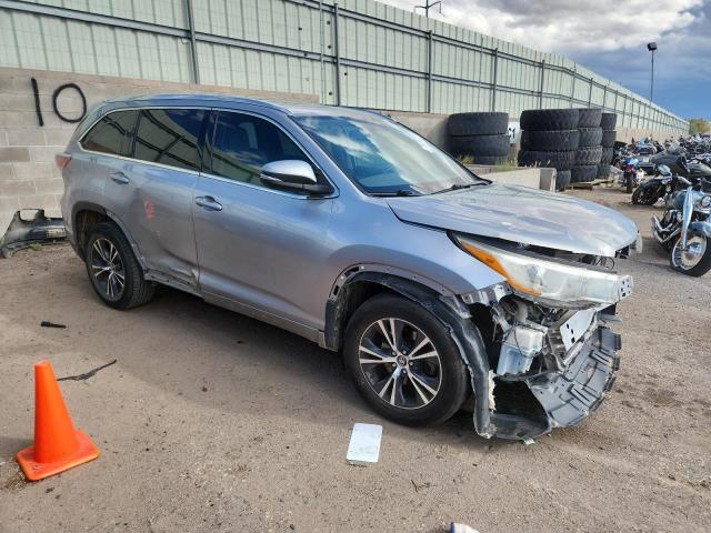 5TDKKRFH9GS153326 - 2016 TOYOTA HIGHLANDER XLE Күміс фото 4