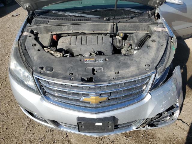 1GNKVLKD1DJ246008 - 2013 CHEVROLET TRAVERSE LTZ SILVER photo 12