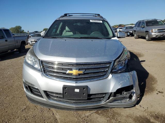 1GNKVLKD1DJ246008 - 2013 CHEVROLET TRAVERSE LTZ SILVER photo 5