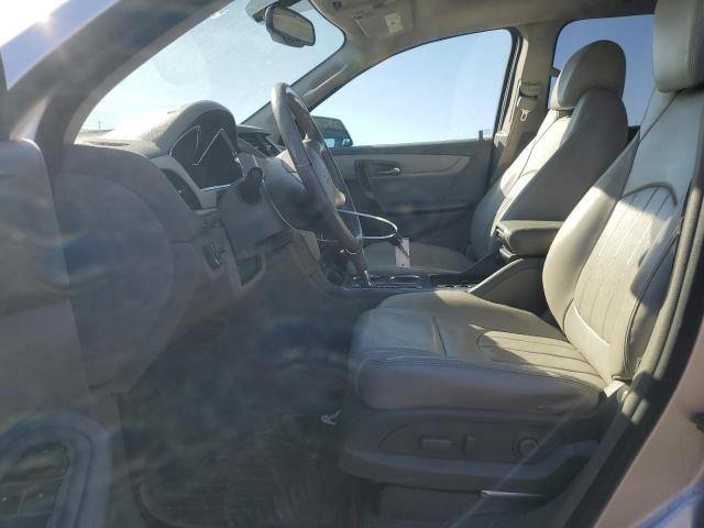 1GNKVLKD1DJ246008 - 2013 CHEVROLET TRAVERSE LTZ SILVER photo 7