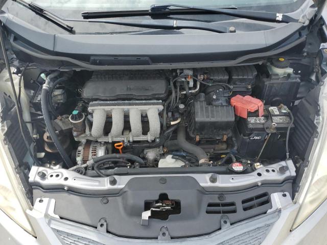 JHMGE88459S027166 - 2009 HONDA FIT SPORT SILVER photo 11