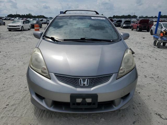JHMGE88459S027166 - 2009 HONDA FIT SPORT SILVER photo 5