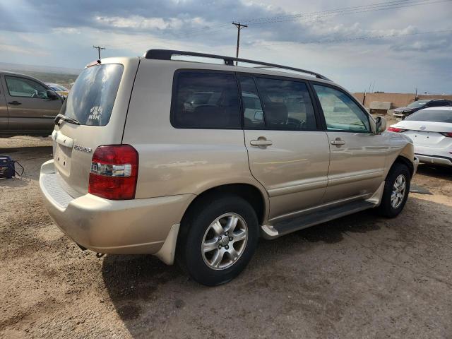 JTEDP21A840007456 - 2004 TOYOTA HIGHLANDER BASE 金色 照片 3