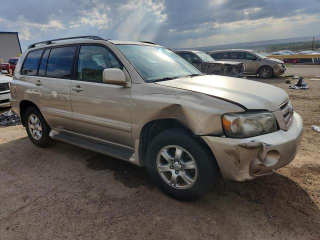 JTEDP21A840007456 - 2004 TOYOTA HIGHLANDER BASE 金色 照片 4