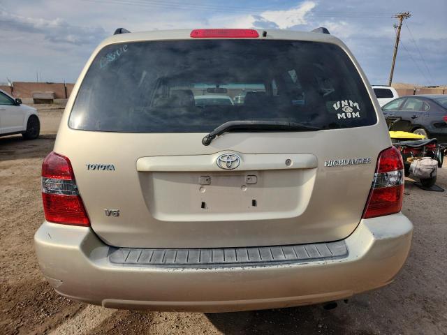 JTEDP21A840007456 - 2004 TOYOTA HIGHLANDER BASE 金色 照片 6