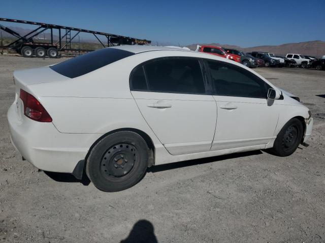 1HGFA165X8L068639 - 2008 HONDA CIVIC LX WHITE photo 3