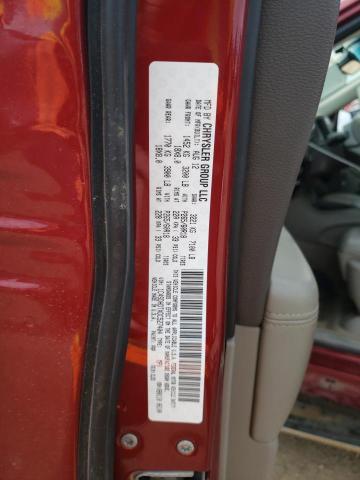 1C4SDHDTXDC527404 - 2013 DODGE DURANGO CREW MAROON photo 14