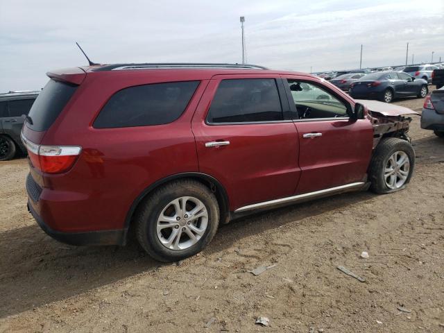 1C4SDHDTXDC527404 - 2013 DODGE DURANGO CREW MAROON photo 3