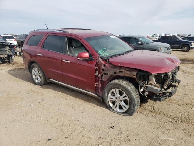 1C4SDHDTXDC527404 - 2013 DODGE DURANGO CREW MAROON photo 4