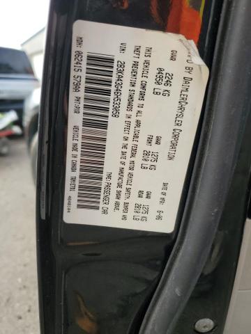 2B3KA43G46H533058 - 2006 DODGE CHARGER SE BLACK photo 12