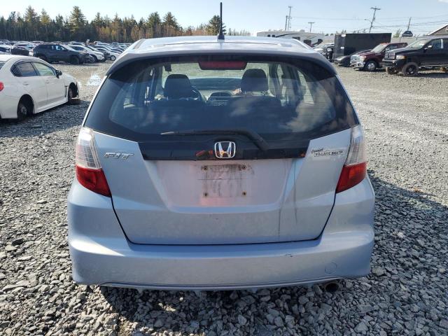 JHMGE8H87AC804870 - 2010 HONDA FIT SPORT BLUE photo 6