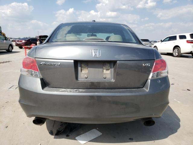 5KBCP3F85AB006341 - 2010 HONDA ACCORD EXL GRAY photo 6