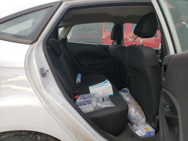 3FADP4BJ5KM163257 - 2019 FORD FIESTA SE WHITE photo 6