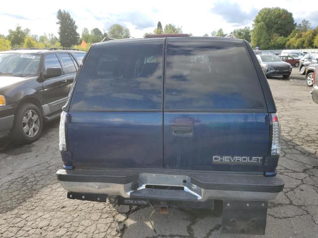 1GNFK16KXSJ434174 - 1995 CHEVROLET SUBURBAN K1500 BLUE photo 6