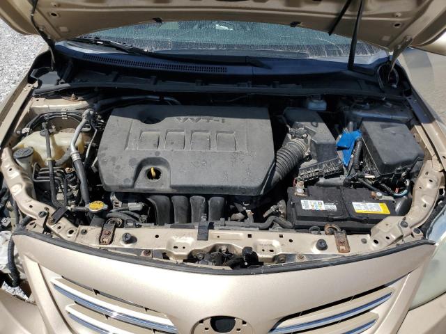 5YFBU4EE4DP134109 - 2013 TOYOTA COROLLA BASE أسمر صورة 11