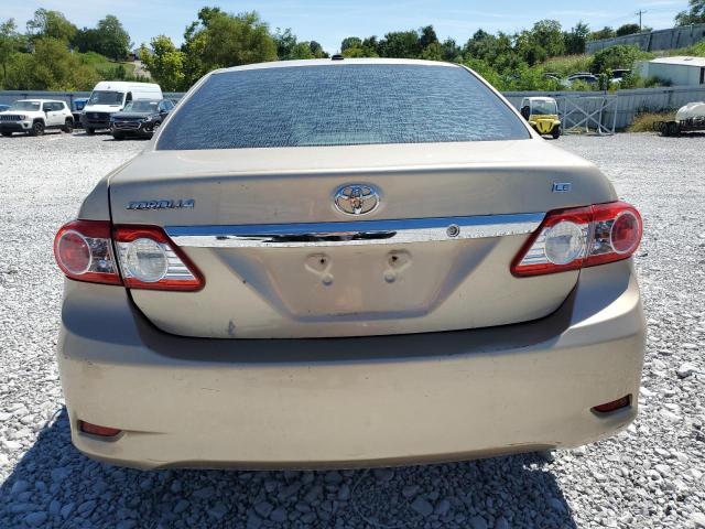 5YFBU4EE4DP134109 - 2013 TOYOTA COROLLA BASE أسمر صورة 6