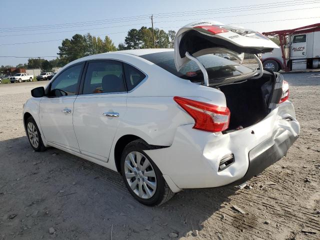 3N1AB7AP5HY383179 - 2017 NISSAN SENTRA S WHITE photo 2