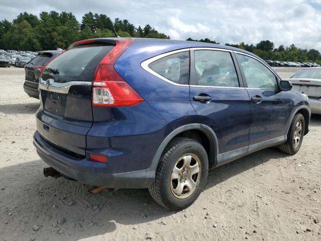 2HKRM3H33FH558271 - 2015 HONDA CR-V LX BLUE photo 3