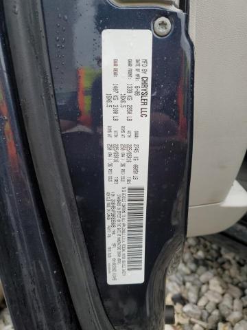 2A8HR54P38R835808 - 2008 CHRYSLER TOWN & COU TOURING BLUE photo 14