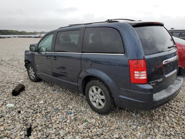 2A8HR54P38R835808 - 2008 CHRYSLER TOWN & COU TOURING BLUE photo 2