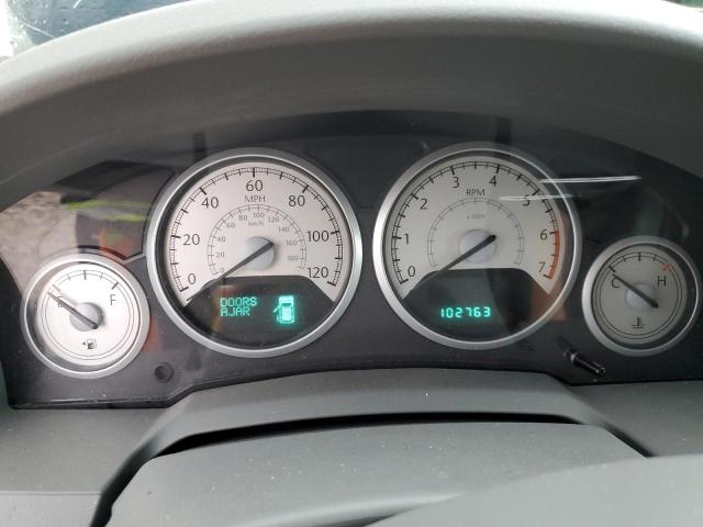 2A8HR54P38R835808 - 2008 CHRYSLER TOWN & COU TOURING BLUE photo 9