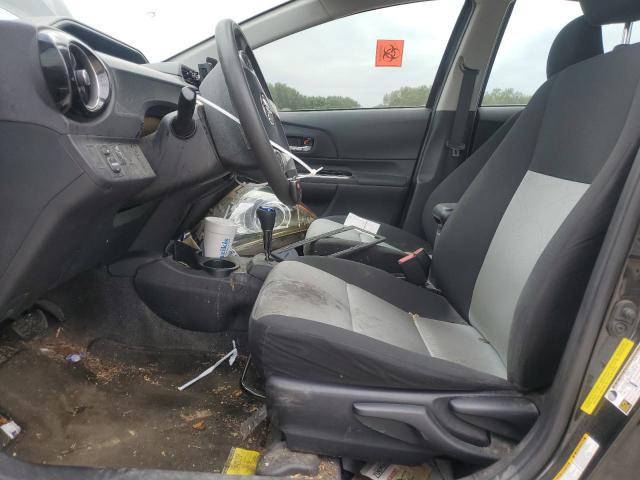 JTDKDTB36G1122338 - 2016 TOYOTA PRIUS C შავი ფოტო 7