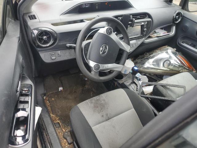 JTDKDTB36G1122338 - 2016 TOYOTA PRIUS C შავი ფოტო 8