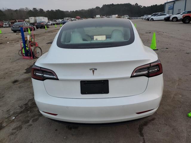 5YJ3E1EA4NF321361 - 2022 TESLA MODEL 3 WHITE photo 6