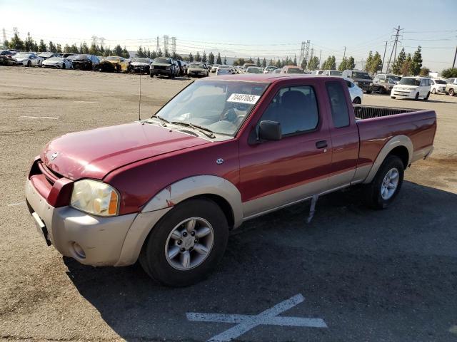 1N6DD26S62C394497 - 2002 NISSAN FRONTIER KING CAB XE BURGUNDY photo 1