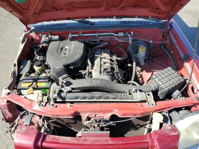 1N6DD26S62C394497 - 2002 NISSAN FRONTIER KING CAB XE BURGUNDY photo 11