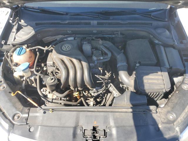 3VW2K7AJ4EM354110 - 2014 VOLKSWAGEN JETTA BASE ნაცრისფერი ფოტო 11