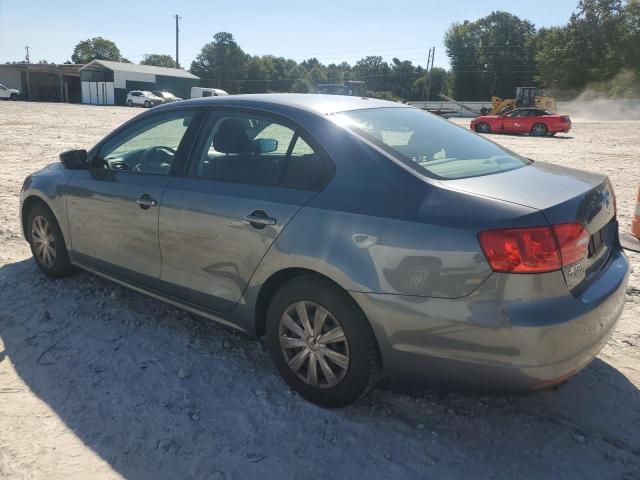 3VW2K7AJ4EM354110 - 2014 VOLKSWAGEN JETTA BASE ნაცრისფერი ფოტო 2