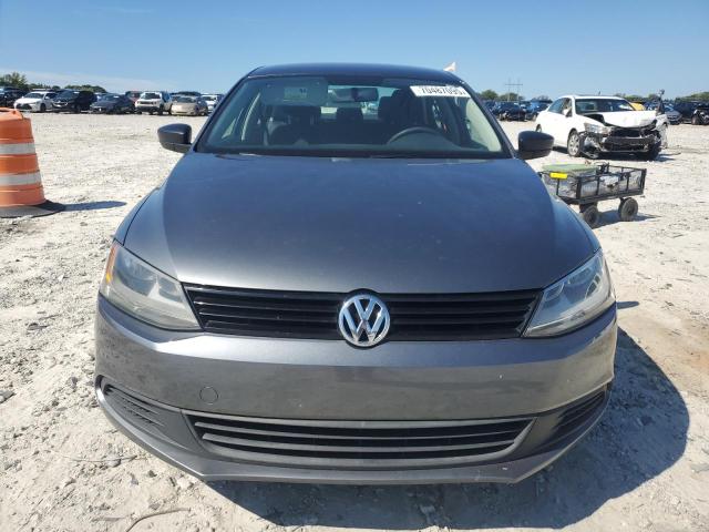 3VW2K7AJ4EM354110 - 2014 VOLKSWAGEN JETTA BASE ნაცრისფერი ფოტო 5